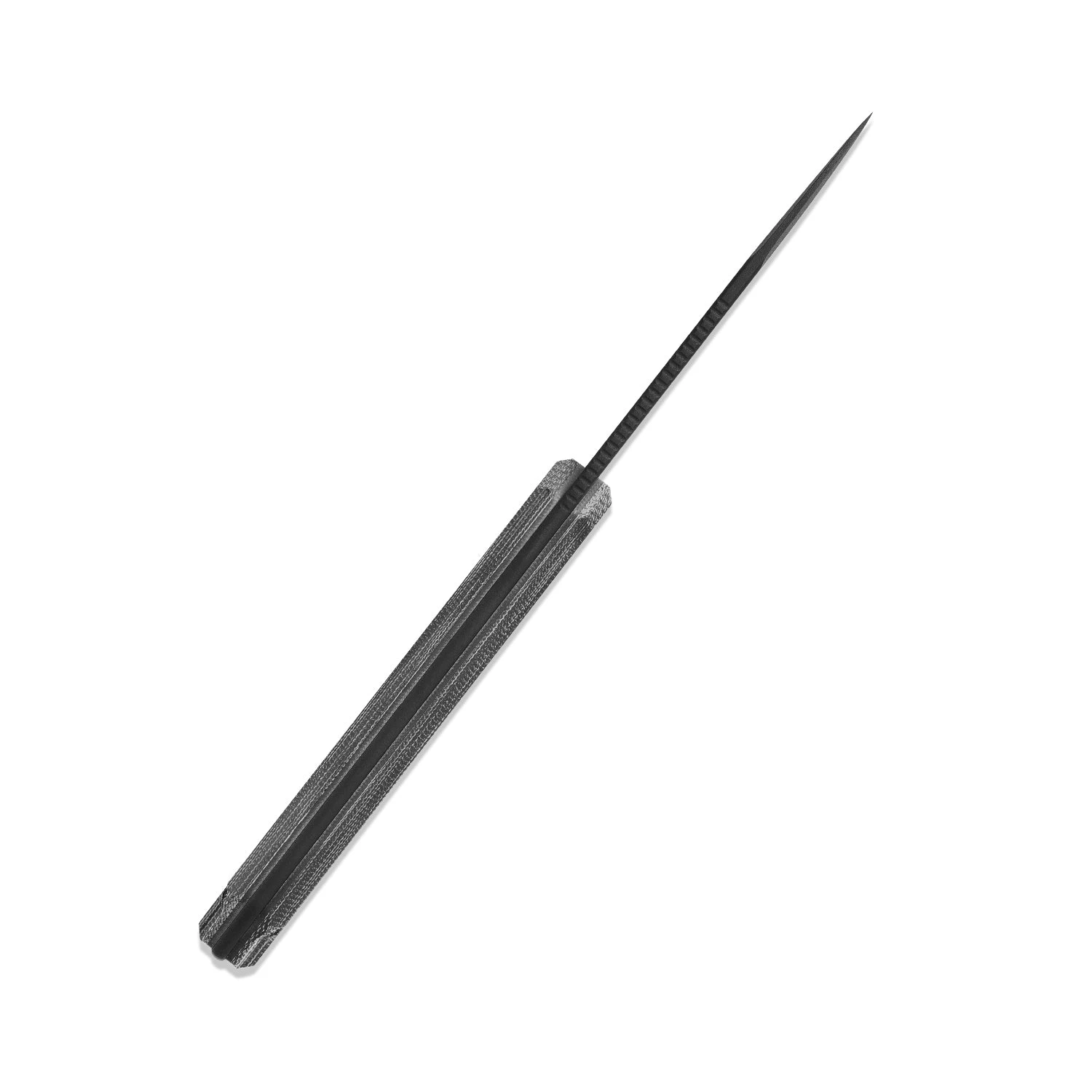 Kizer Begleiter D2 Fixed Blade Knife Black Micarta Handle 1045C1 (3.77” Black) 7 Kizer Begleiter D2 Fixed Blade Knife Black Micarta Handle 1045C1 (3.77” Black) - Image 5