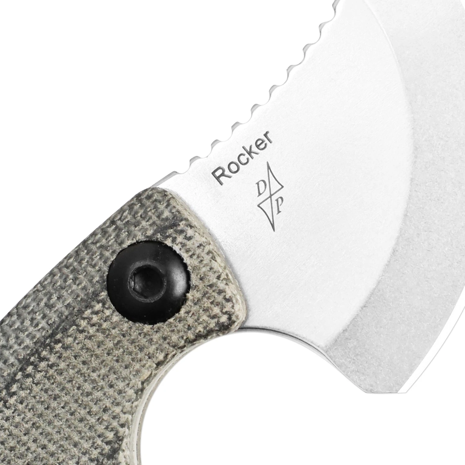 Kizer Rocker D2 Fixed Blade Micarta Handle 1051A1 (1.38"Satin) 6 Kizer Rocker D2 Fixed Blade Micarta Handle 1051A1 (1.38"Satin) - Image 4