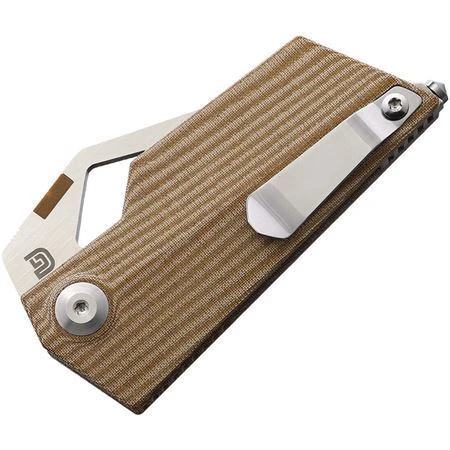 Kizer V2563A2 CyberBlade Linerlock Knife Micarta 4 Kizer V2563A2 CyberBlade Linerlock Knife Micarta - Image 2