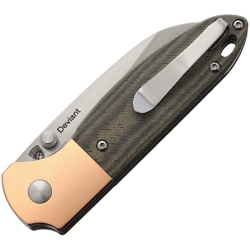 Kizer V3575A1 Deviant Linerlock Knife Green 4 Kizer V3575A1 Deviant Linerlock Knife Green - Image 2