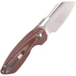Kizer 3569A2 October Linerlock Knife Red Micarta -Kizer Sales Store 158479
