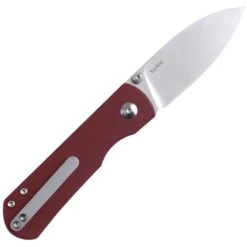 Kizer 3525S1 Yorkie Linerlock Red Micarta -Kizer Sales Store 165721