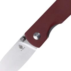Kizer 3525S1 Yorkie Linerlock Red Micarta -Kizer Sales Store 165722