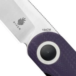 Kizer 3604C1 Squidward Linerlock Purple -Kizer Sales Store 168921