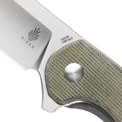 Kizer 3613C2 Cozy Linerlock Green -Kizer Sales Store 170579