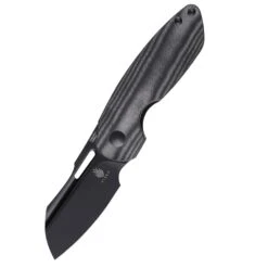 Kizer October Micarta Black V3569A1 (2.9" Black)