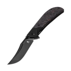 Kizer Phoenix S35VN Blade Liner Lock Fatcarbon+Aluminium Handle Ki4647A1(3.58" Black Stonewashed)