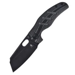 Kizer Mini Sheepdog C01c Micarta Black V3488C5 (2.63" Stonewashed)