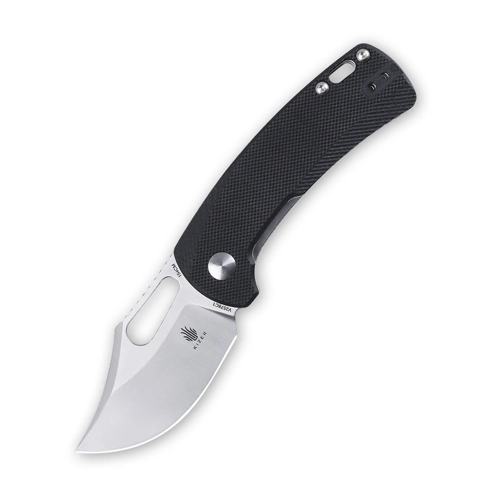 Kizer Urban Bowie Black G-10 V2578C1 (2.37" Satin) 3 Kizer Urban Bowie Black G-10 V2578C1 (2.37" Satin)