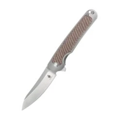 Kizer Clutch Micarta Tan Ki4556A3 (3.39" Satin)