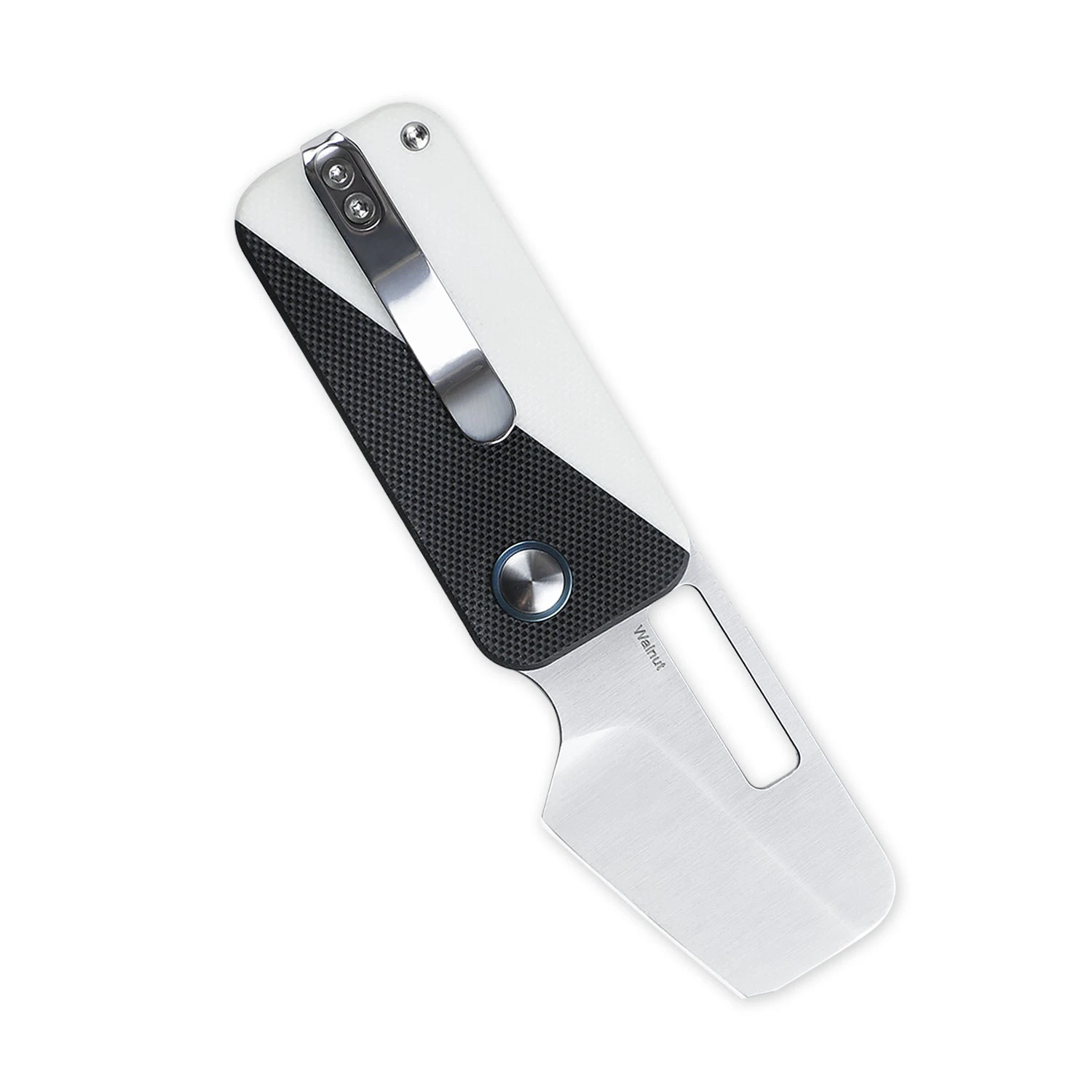 Kizer WalnutPocket Knife Black And White G-10 V2592N1 (2" Satin) 4 Kizer WalnutPocket Knife Black And White G-10 V2592N1 (2" Satin) - Image 2