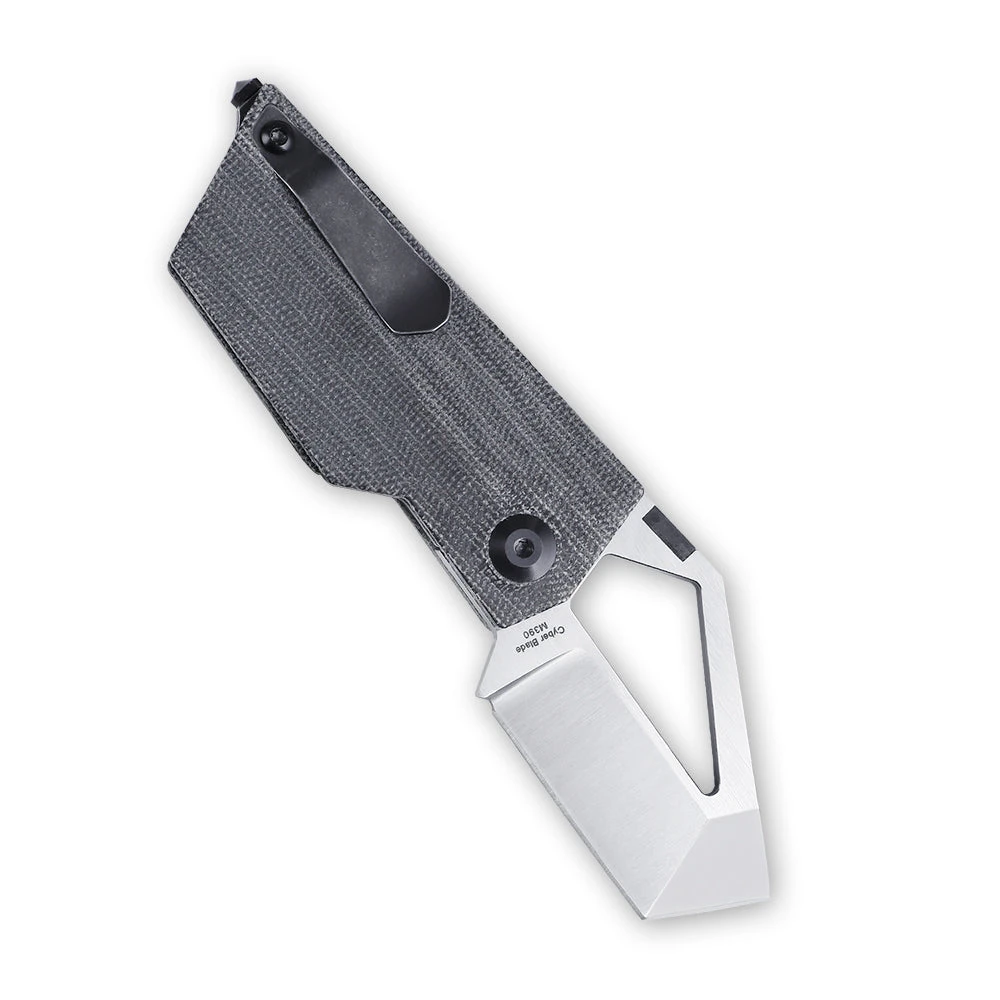 Kizer Cyber Blade Micarta Black V2563A3 (2.1" Satin) 4 Kizer Cyber Blade Micarta Black V2563A3 (2.1" Satin) - Image 2