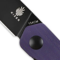 Kizer SS1 Purple G10 Handle V3603C1 (2.83'' Black Coated) -Kizer Sales Store 1 4 2888f36e 0a34 42a2 b9cf 74b0c7f27c68