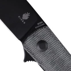 Kizer Yorkie Micarta Black Ki3525A4 (2.50" Black) -Kizer Sales Store 1 4 7a5f1a1d 0df8 40b6 9254 5d64dd833880