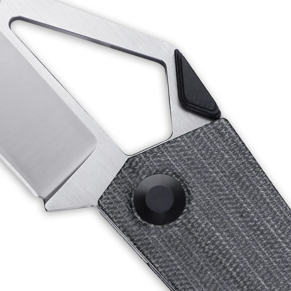 Kizer Cyber Blade Micarta Black V2563A3 (2.1" Satin) 5 Kizer Cyber Blade Micarta Black V2563A3 (2.1" Satin) - Image 3