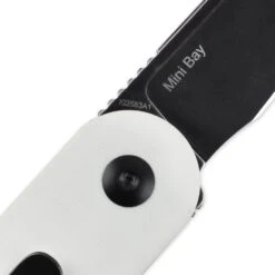 Kizer Azo/Liz Mini Bay Detent Slip Joint Knife White&Black G-10 Ki2583A1 (1.9" Satin) -Kizer Sales Store 1 5 34be6732 edb0 47d0 b4da 444c68ab5b4f