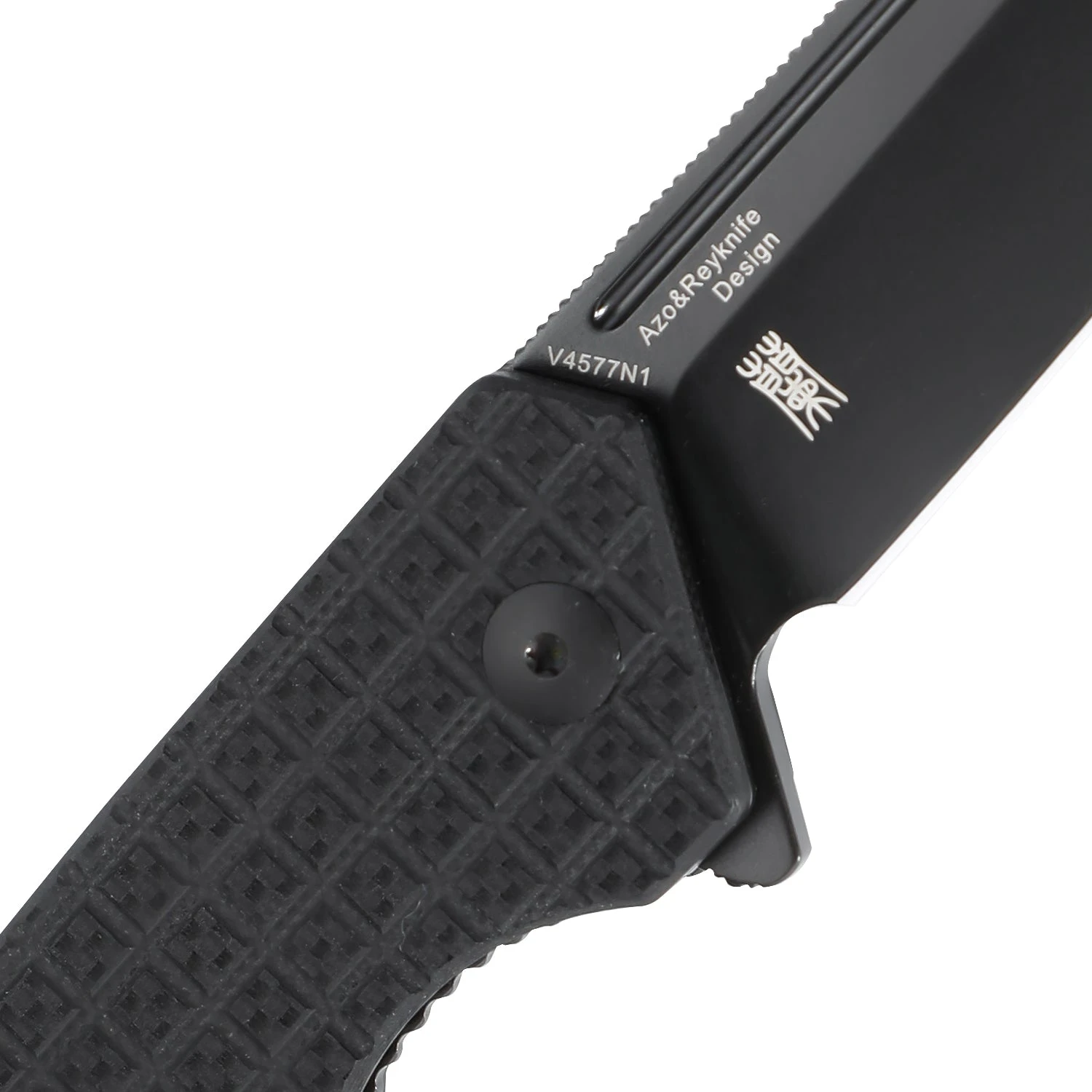 Kizer Lan G-10 Black V4577N1 (3.4" Black) 6 Kizer Lan G-10 Black V4577N1 (3.4" Black) - Image 4