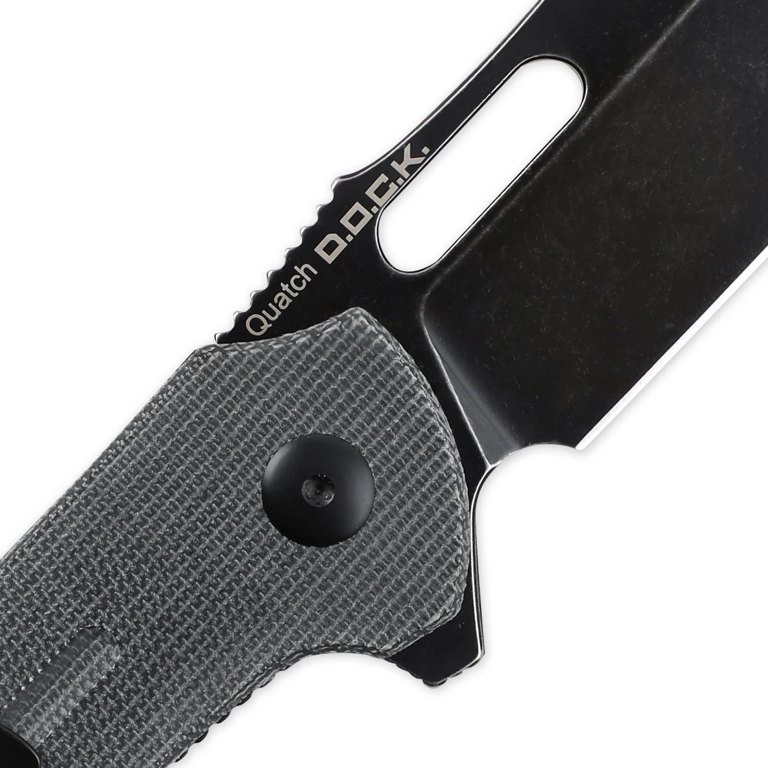 Kizer D.O.C.K. Quatch Cleaver Liner Lock Knife Black Micarta V3574N1 (2.875" Stonewash) 6 Kizer D.O.C.K. Quatch Cleaver Liner Lock Knife Black Micarta V3574N1 (2.875" Stonewash) - Image 4