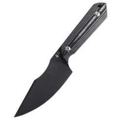 Best Seller 17 Kizer Harpoon Fixed Blade Knife Micarta Black 1040 (3.86" Black)