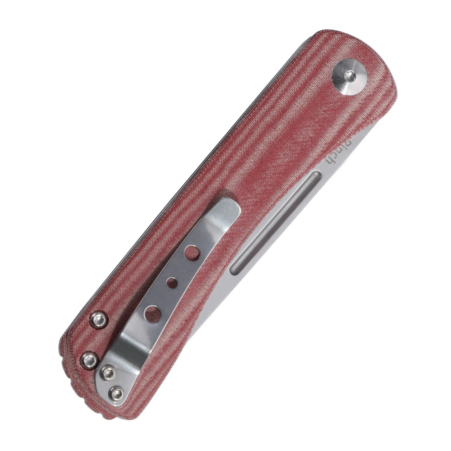 Kizer Pinch Micarta Red V3009N5 (3.04" Stonewash) 7 Kizer Pinch Micarta Red V3009N5 (3.04" Stonewash) - Image 5