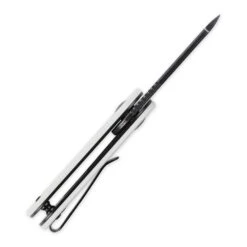 Kizer Azo/Liz Mini Bay Detent Slip Joint Knife White&Black G-10 Ki2583A1 (1.9" Satin) -Kizer Sales Store 1 6 e14c6727 7c13 41be adf4 4a2e3bc12114