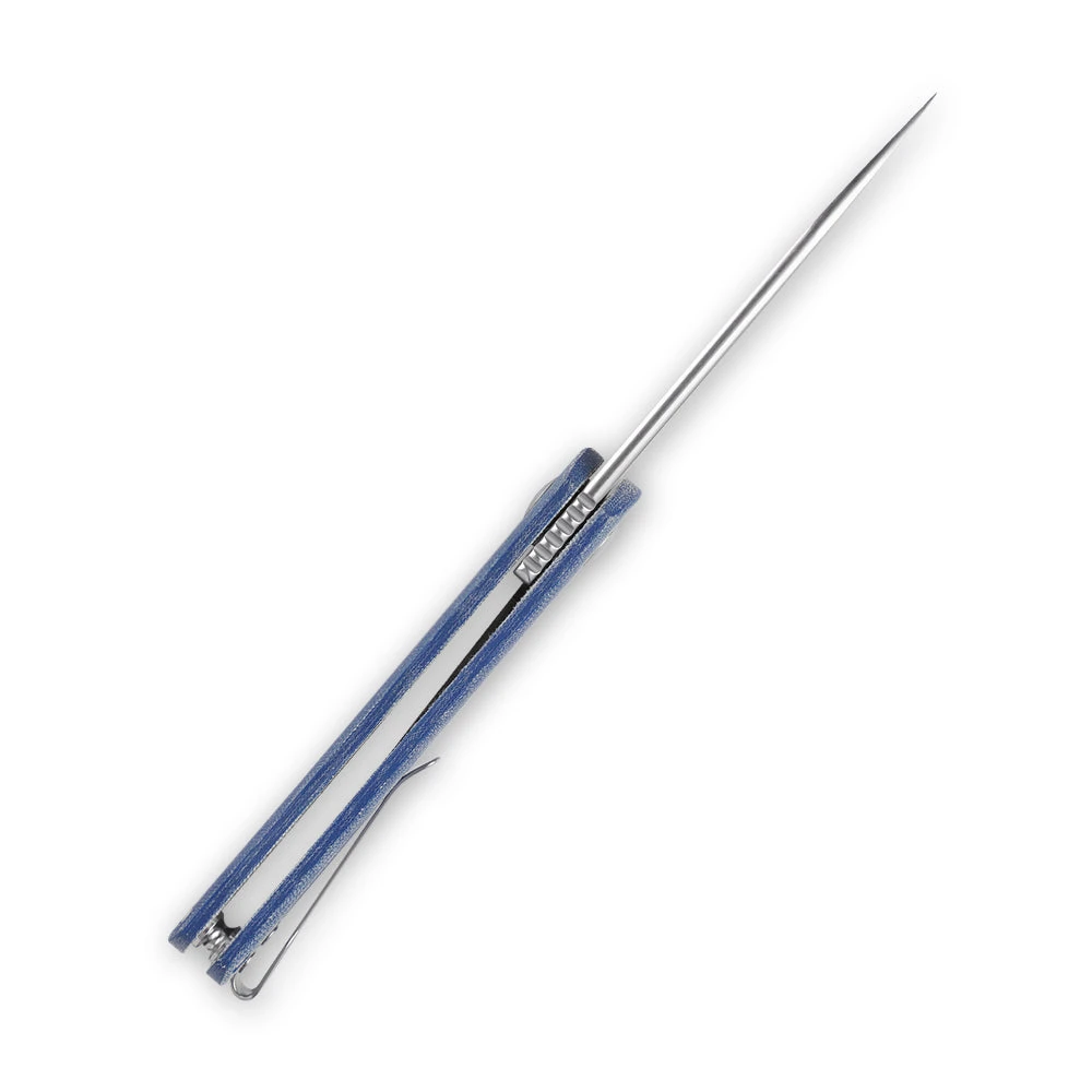 Kizer Feist Blue Denim Micarta V3499C1 (2.8" Stonewash) 7 Kizer Feist Blue Denim Micarta V3499C1 (2.8" Stonewash) - Image 5