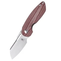 Kizer October Micarta Red V3569A2 (2.9" Stonewash)