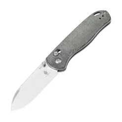 Kizer Drop Bear 154CM Blade Micarta Handle V3619C3 (2.99" Stonewashed)
