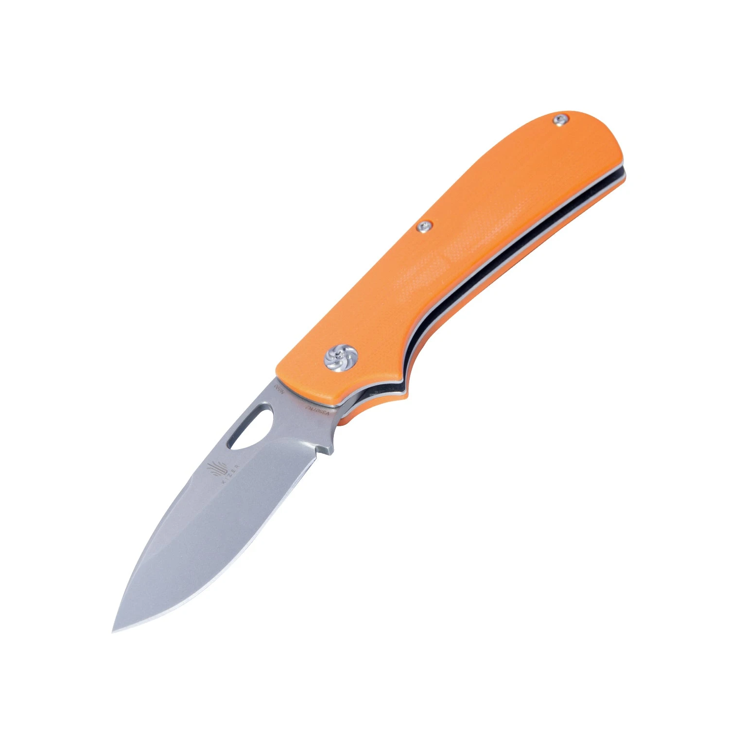 Kizer Zipslip Slipjoint G-10 Orange V3507N2 (2.83" Stonewashed) 3 Kizer Zipslip Slipjoint G-10 Orange V3507N2 (2.83" Stonewashed)