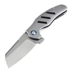 Kizer C01c Mini Sheepdog Titanium Gray Ki3488A1 (2.6" Satin)