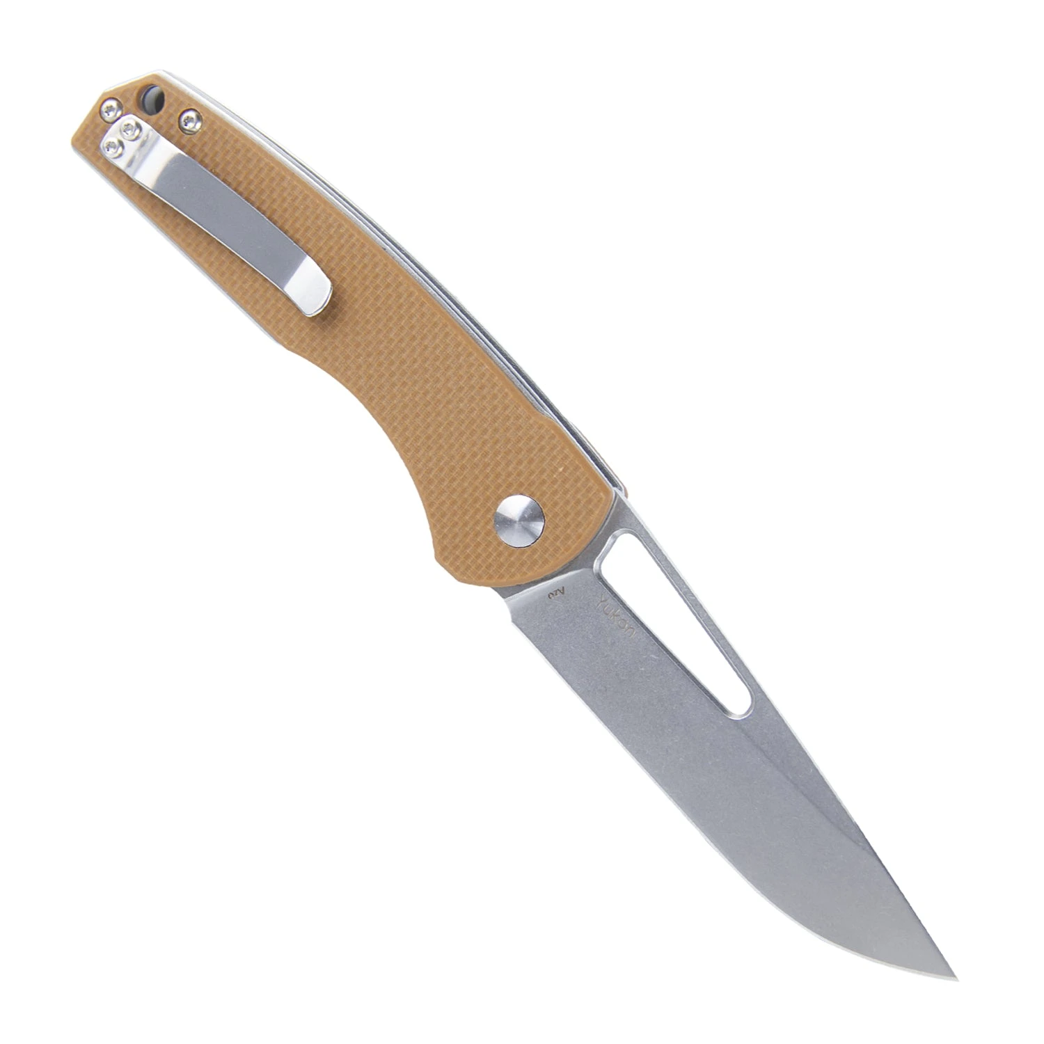 Kizer Yukon G10 Brown V4004N2 (3.39" Stonewash) 4 Kizer Yukon G10 Brown V4004N2 (3.39" Stonewash) - Image 2