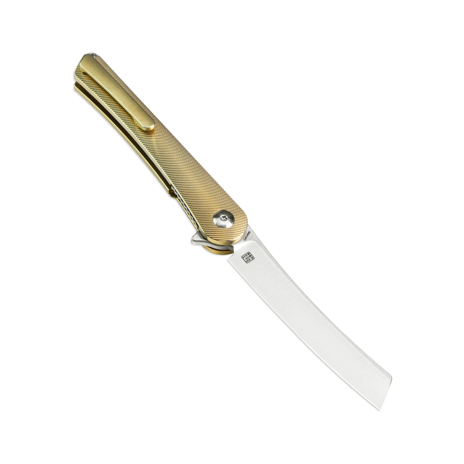 Kizer Mercury S35VN Blade Liner Lock Titanium Handle Ki3645A1 (3.26" Satin) 4 Kizer Mercury S35VN Blade Liner Lock Titanium Handle Ki3645A1 (3.26" Satin) - Image 2