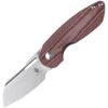 Kizer 3569A2 October Linerlock Knife Red Micarta -Kizer Sales Store 312101 312106
