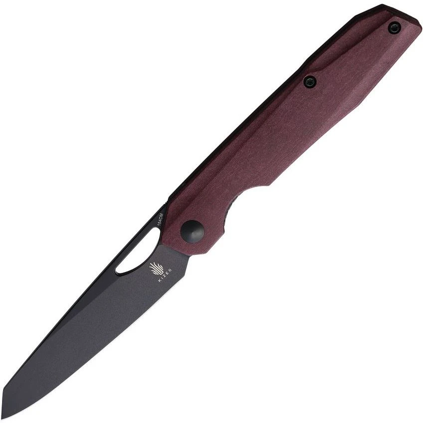 Kizer 4545C2 Genie Linerlock Redstone 3 Kizer 4545C2 Genie Linerlock Redstone
