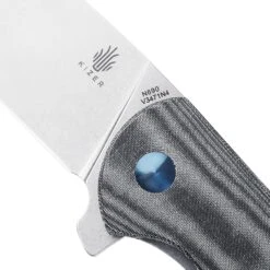 Kizer Laconico Gemini Knife Black Micarta V3471N4 (3.13" Stonewash) -Kizer Sales Store 3 5f2e4041 f983 4b95 9dab 0d6f670ee6a3