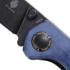 Kizer Azo Begleiter Blue Denim Micarta V4458.2C1 (3.58" Black SW) -Kizer Sales Store 3 98643865 f58c 4ef3 aac8 4e86bc646c73