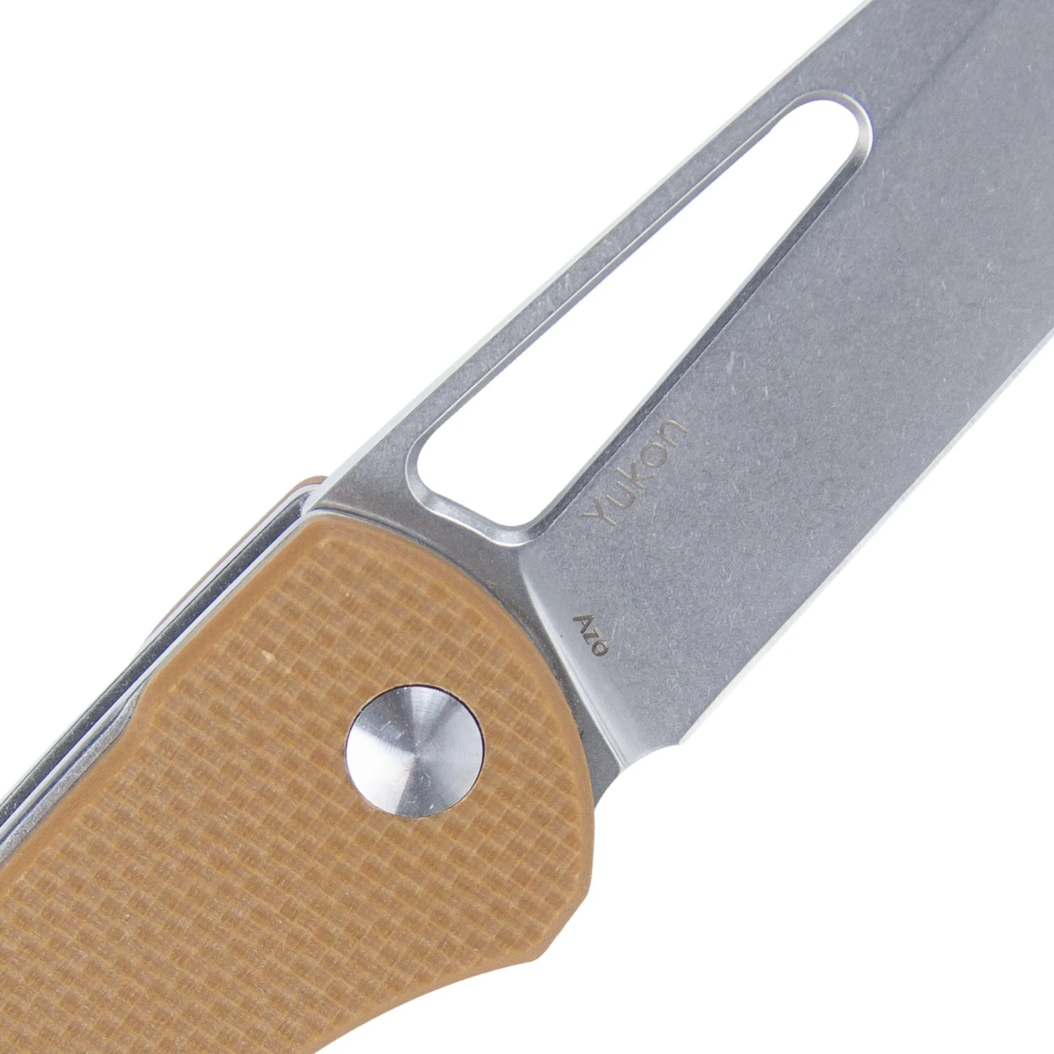 Kizer Yukon G10 Brown V4004N2 (3.39" Stonewash) 6 Kizer Yukon G10 Brown V4004N2 (3.39" Stonewash) - Image 4