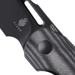 Kizer October Micarta Black V3569A1 (2.9" Black) 10 Kizer October Micarta Black V3569A1 (2.9" Black) -Kizer Sales Store 3 d3b80ee0 5ae0 44a2 85e9 265e52e9ed80