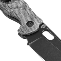Kizer C01C 154CM Blade Button Lock Micarta Handle V4488BC1 (3.29" Black Stonewash) -Kizer Sales Store 3 d643f547 e895 4e9d 9398 e6dca4cc6bbc