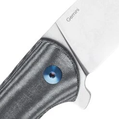 Kizer Laconico Gemini Knife Black Micarta V3471N4 (3.13" Stonewash) -Kizer Sales Store 4 13615860 330d 4c55 ba8b fd0c71ce10b5