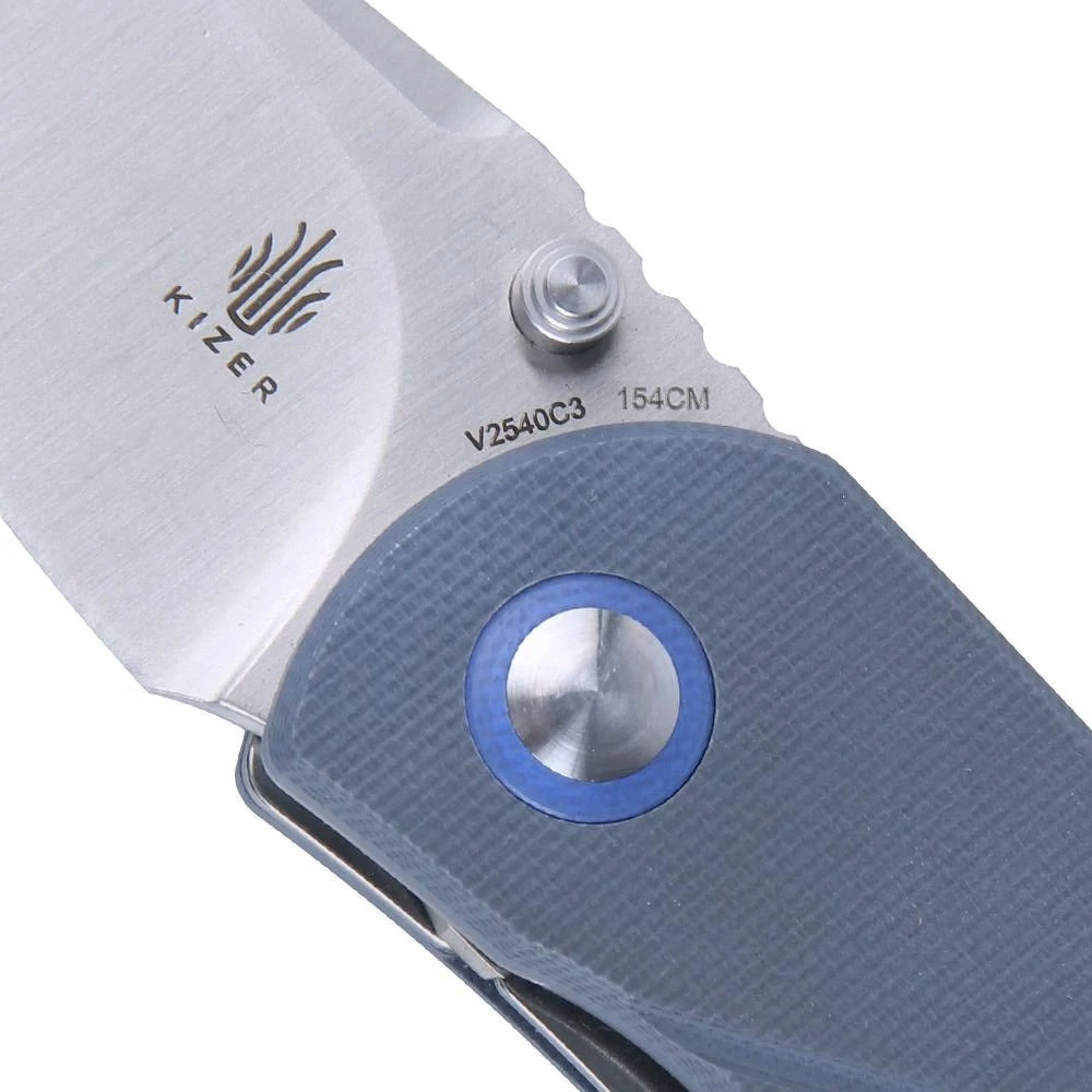 Kizer Contrail G-10 Blue V2540C3 (2.125" Satin) 5 Kizer Contrail G-10 Blue V2540C3 (2.125" Satin) - Image 3