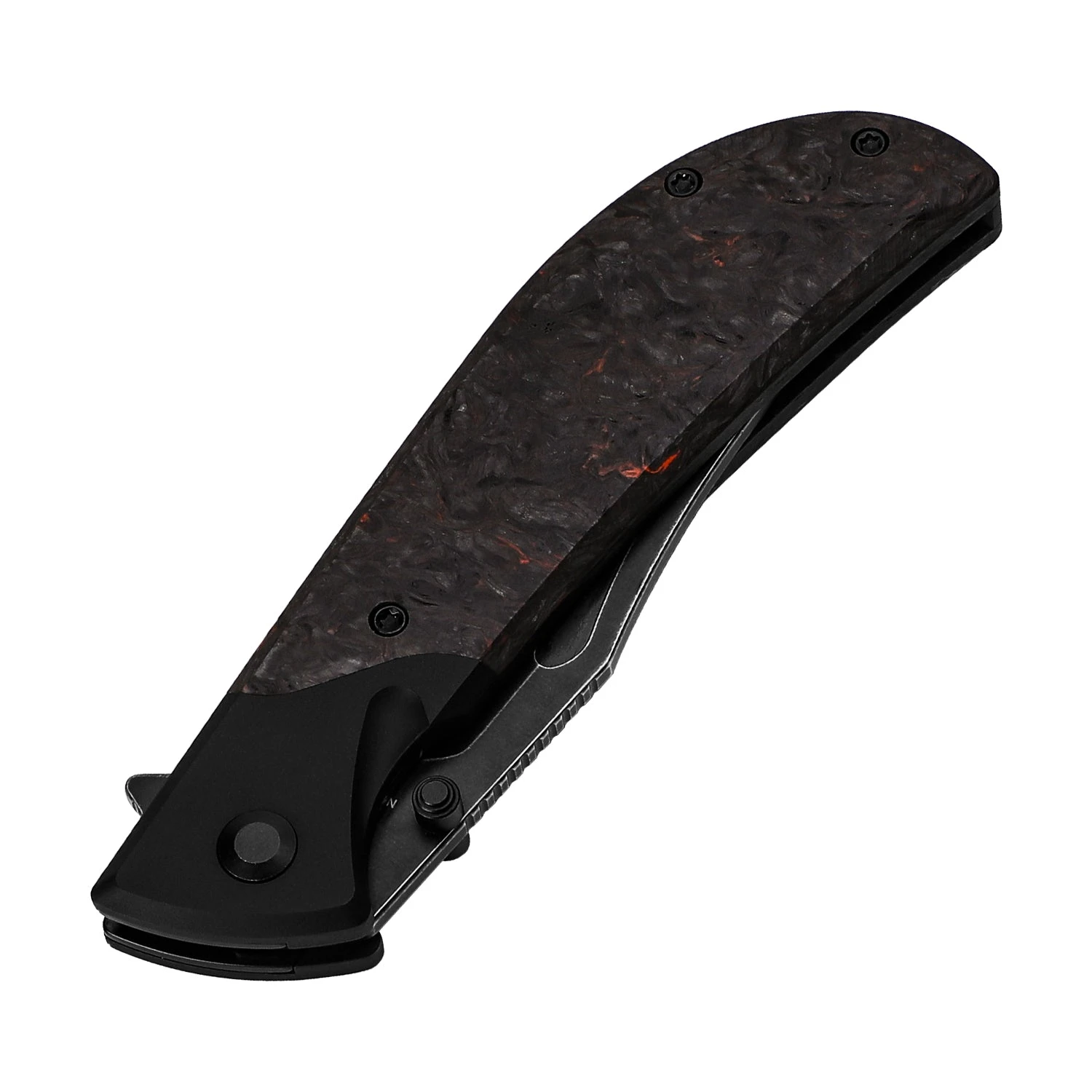 Kizer Phoenix S35VN Blade Liner Lock Fatcarbon+Aluminium Handle Ki4647A1(3.58" Black Stonewashed) 7 Kizer Phoenix S35VN Blade Liner Lock Fatcarbon+Aluminium Handle Ki4647A1(3.58" Black Stonewashed) - Image 5