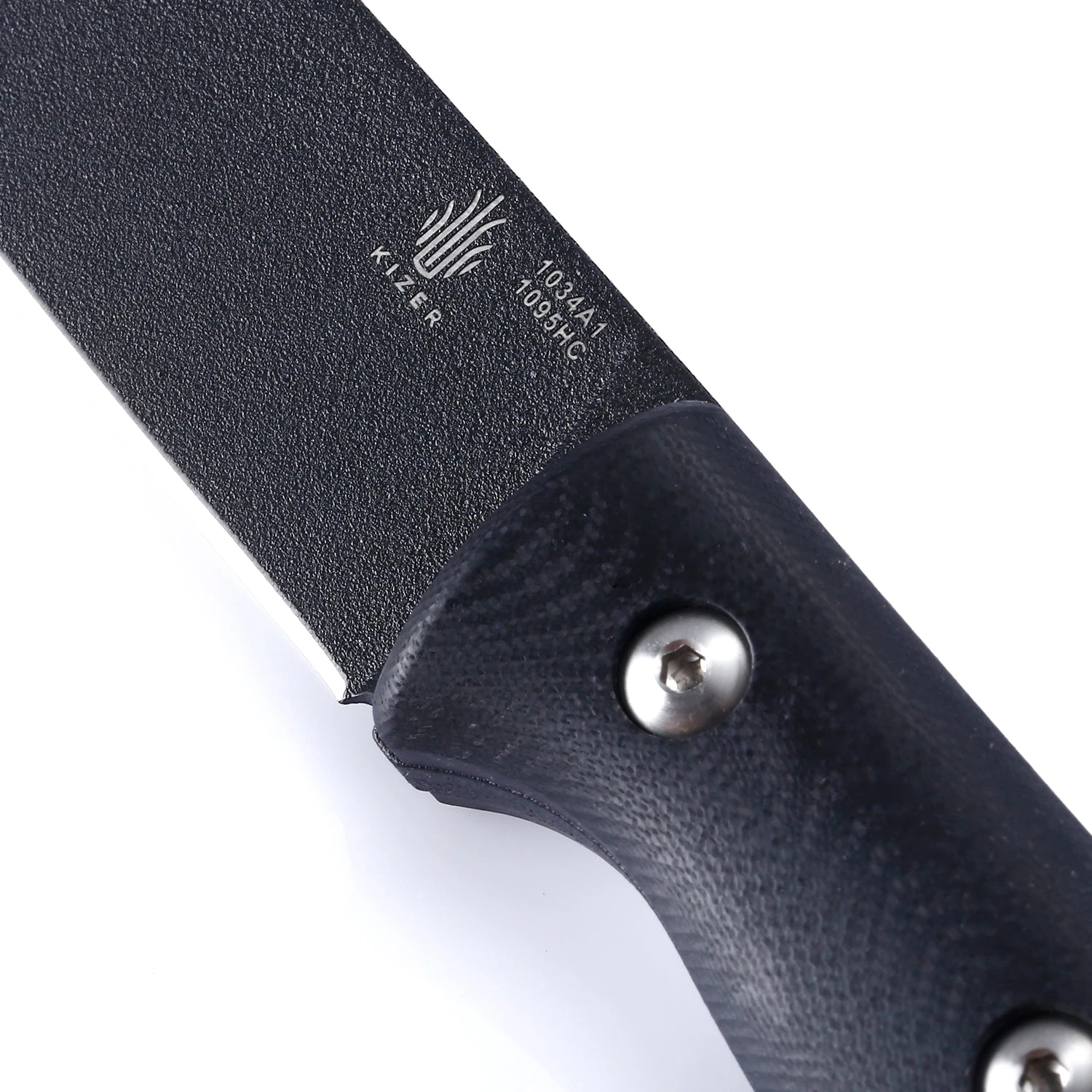 Kizer Bush Fixed Blade Knife Black G-10 Black 1034A1 (4.76'') 5 Kizer Bush Fixed Blade Knife Black G-10 Black 1034A1 (4.76'') - Image 3