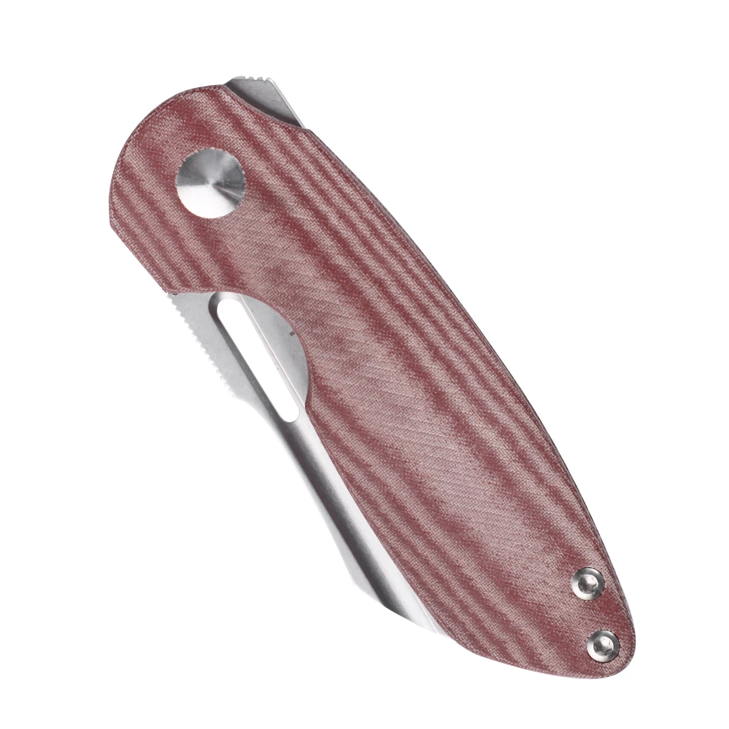 Kizer October Micarta Red V3569A2 (2.9" Stonewash) 7 Kizer October Micarta Red V3569A2 (2.9" Stonewash) - Image 5