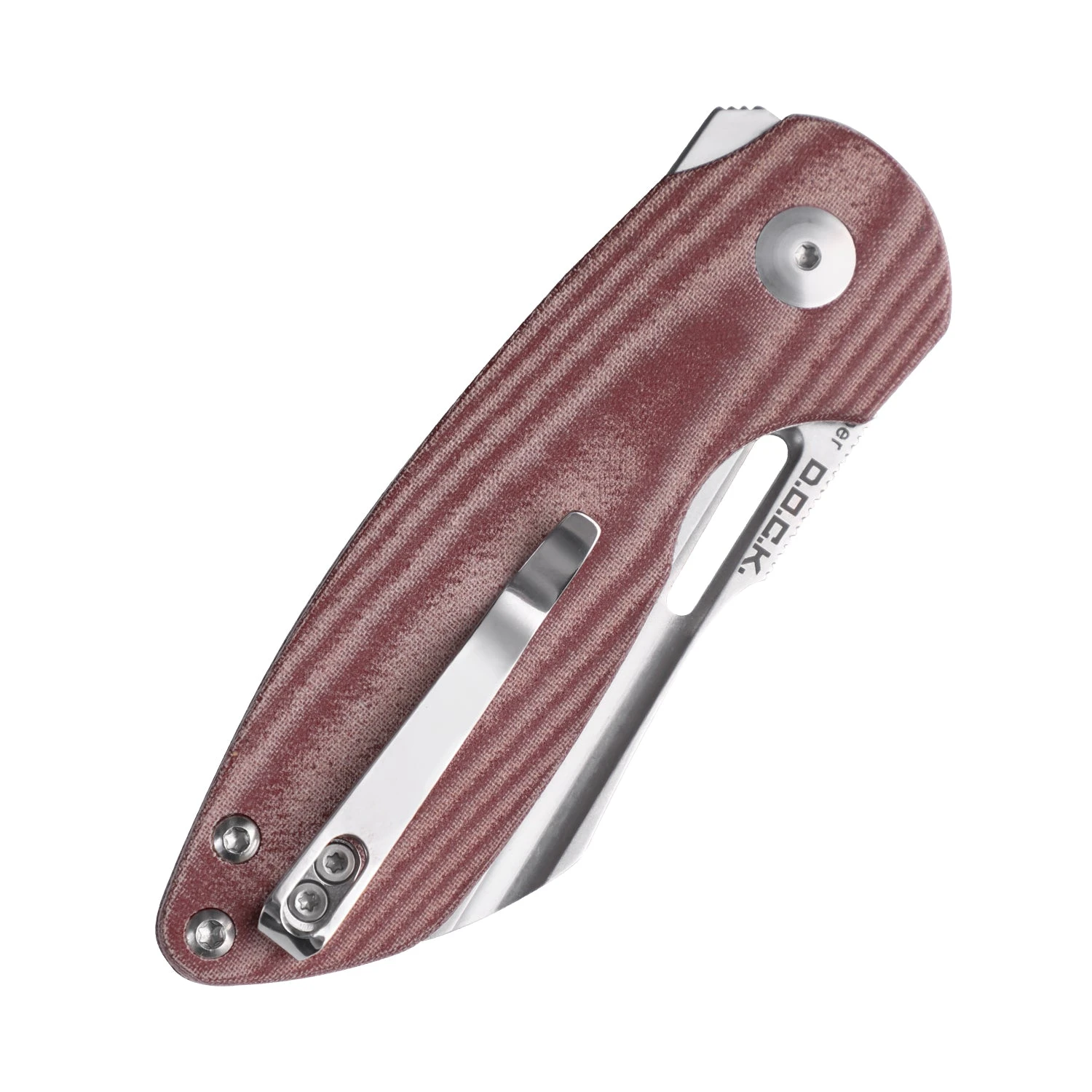 Kizer October Micarta Red V3569A2 (2.9" Stonewash) 8 Kizer October Micarta Red V3569A2 (2.9" Stonewash) - Image 6