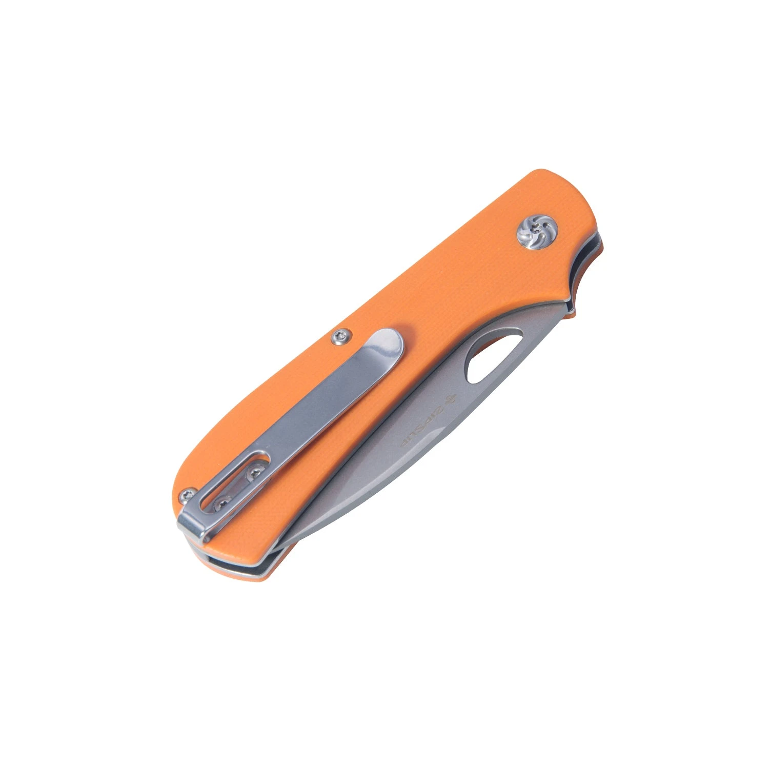 Kizer Zipslip Slipjoint G-10 Orange V3507N2 (2.83" Stonewashed) 7 Kizer Zipslip Slipjoint G-10 Orange V3507N2 (2.83" Stonewashed) - Image 5