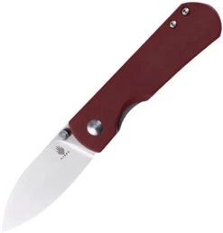 Kizer Cutlery Yorkie Linerlock Red Micarta