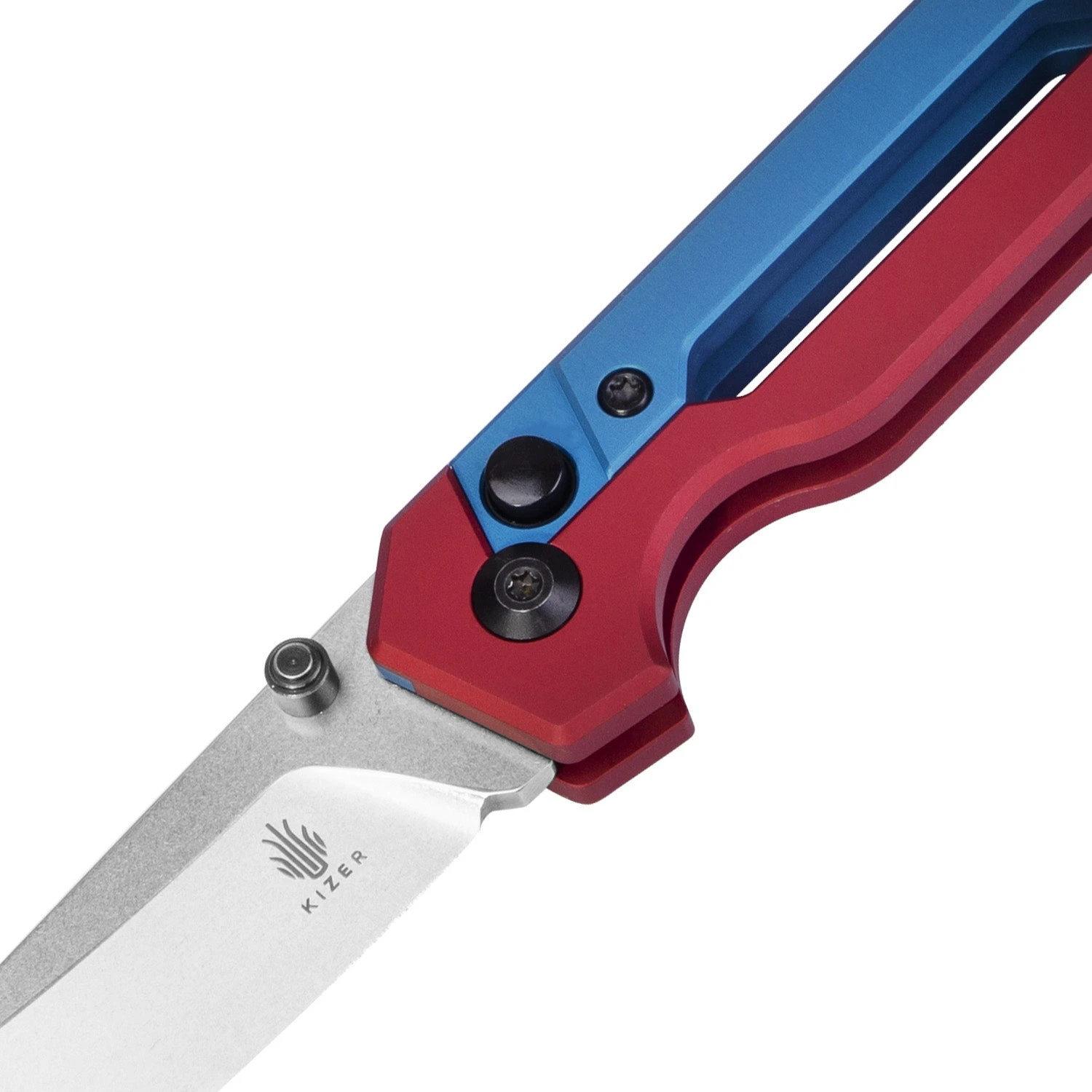 Kizer Hyper S35VN Blade Aluminium Handle Ki3632A1 (2.99" Bubble Stonewashed) 5 Kizer Hyper S35VN Blade Aluminium Handle Ki3632A1 (2.99" Bubble Stonewashed) - Image 3