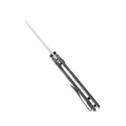 Kizer Begleiter2 20CV Blade Button Lock Knife Fatcarbon Handle Ki4458.2BA4 (3.39” Satin) -Kizer Sales Store KI4458.2BA4 8