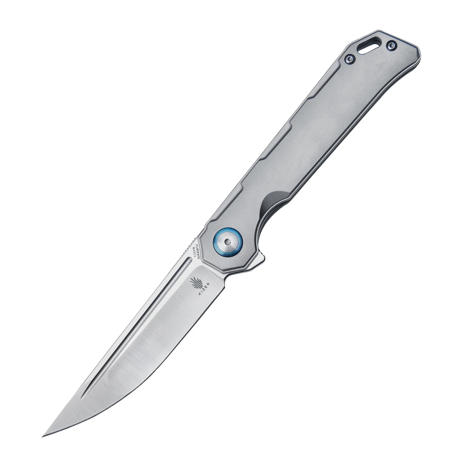 Kizer Begleiter Titanium Gray Ki4458T2 (3.5" Satin) 3 Kizer Begleiter Titanium Gray Ki4458T2 (3.5" Satin)